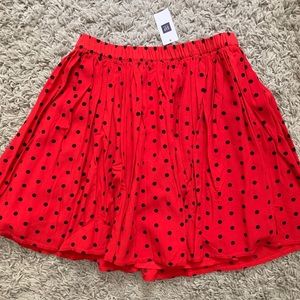 New Gap girl spotty skirt